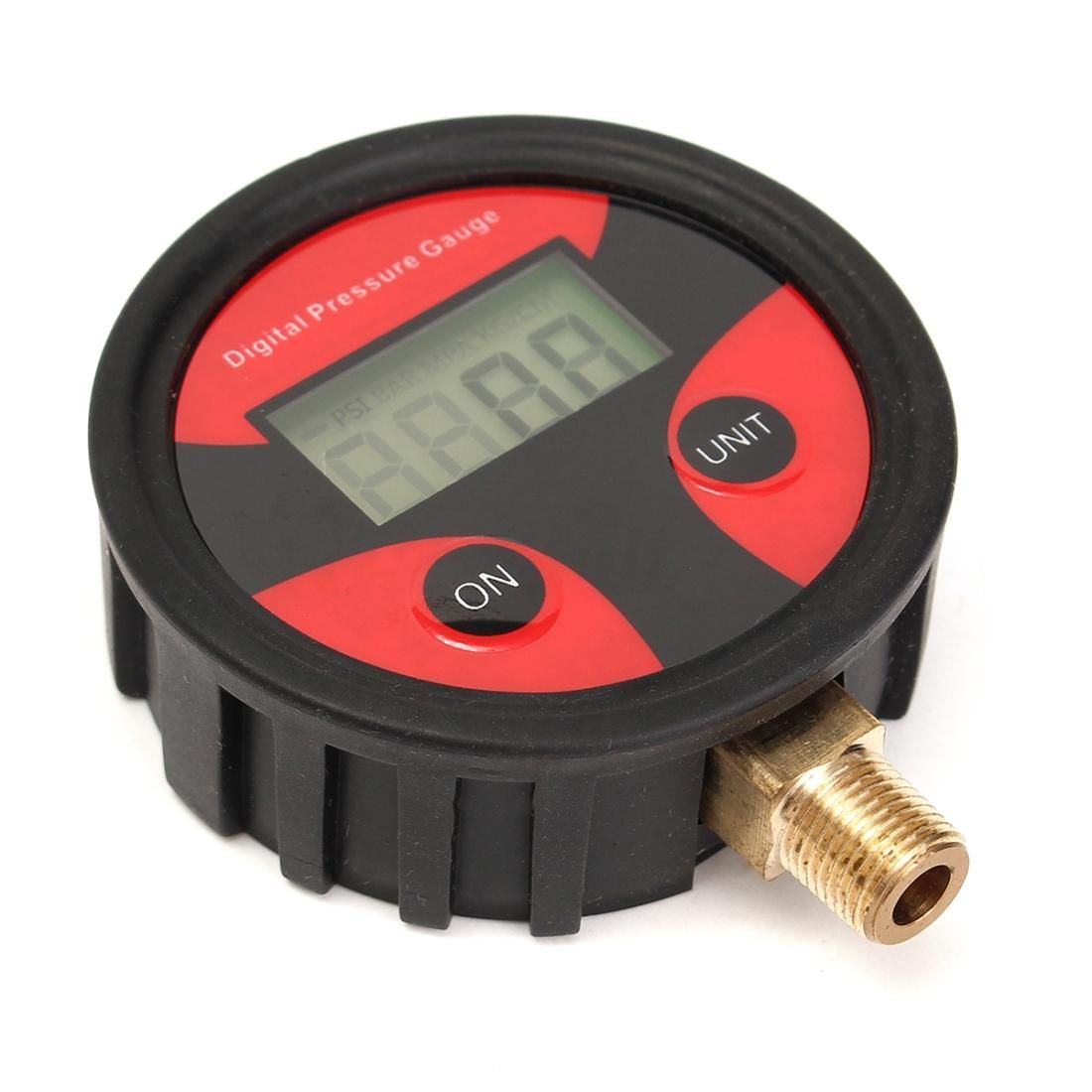 Automobile Tire Pressure Dial Measuring Instrument Digital Display Regulating Throttle Valve