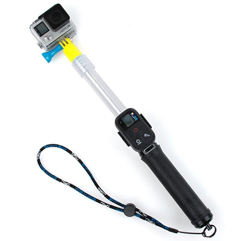 TMC GT3 14-24 inch Floating Extension Pole for GoPro Hero4 / 3+ / 3, SJ4000, Xiaomi Yi Sport Camera (Yellow)