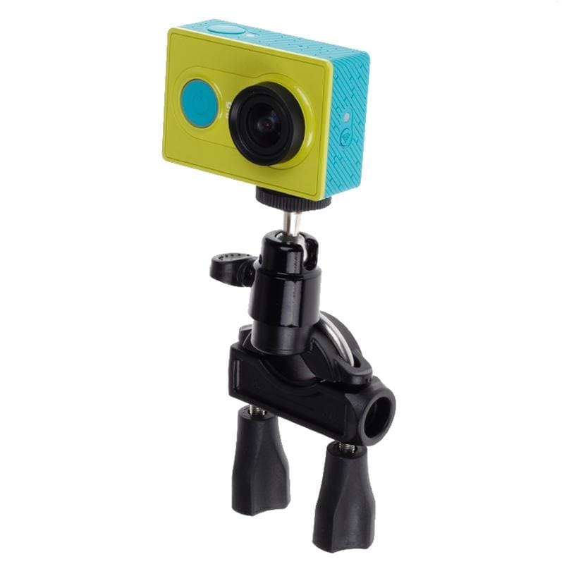 Y Shape Bicycle Handlebar Holder for Xiaomi Yi Sport Camera (Black)
