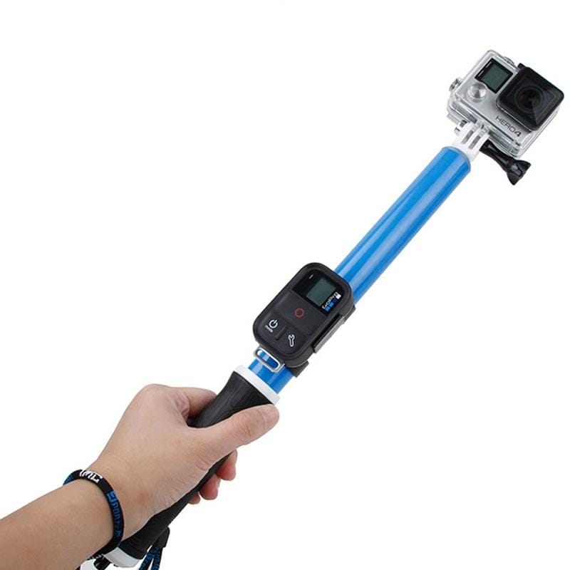TMC 14-40.5 inch Extension Pole for GoPro HERO 4 / 3+ / 3, Xiaomi Yi Sport Camera (Blue)