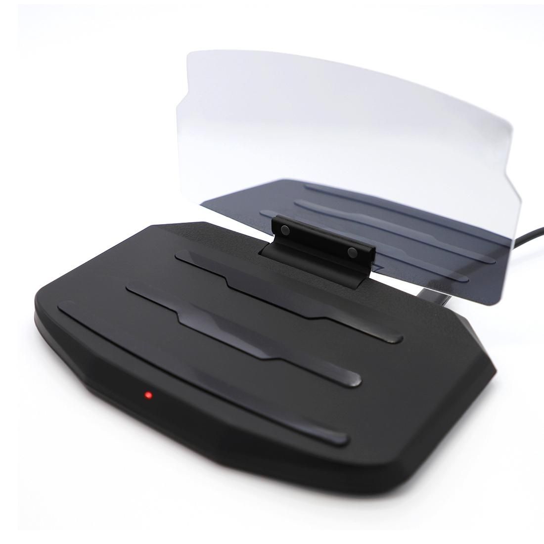 Wireless Charging HUD Bracket Navigation Reflector Holder, For iPhone X, iPhone 8 / 8 Plus,  Galaxy S9 ect. Wireless Standard Smartphones