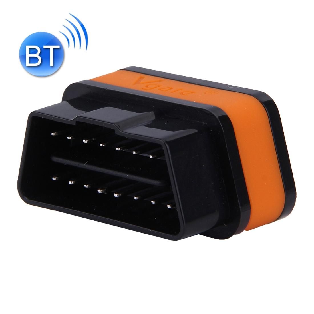 Vgate iCar II Super Mini ELM327 OBDII Bluetooth V3.0 Car Scanner Tool, Support Android OS, Support All OBDII Protocols (Style3)