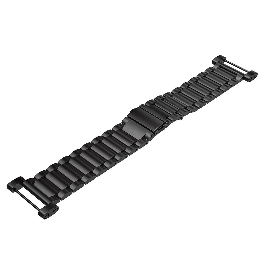 For Sunnto Black Core Series Stainless Steel Watch Bands, Width: 24mm (Silver)