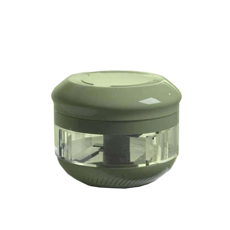 Household Kitchen Tool Vegetable Cutter & Garlic Masher, Colour: Green
