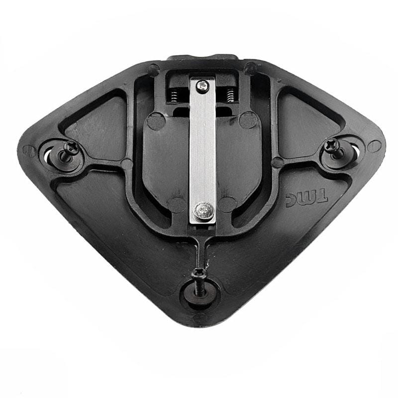 Aluminum Alloy Bottom Base Mount for GoPro  NEW HERO /HERO6   /5 /5 Session /4 Session /4 /3+ /3 /2 /1, Xiaoyi and Other Action Cameras / Night Vision Camera (Black)