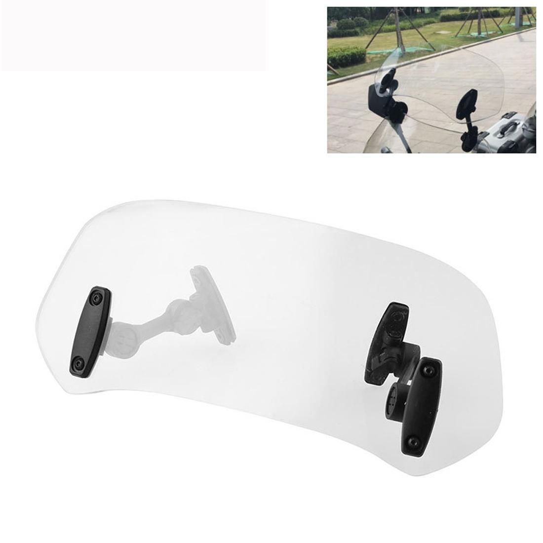 MB-WE025-W Adjustable Motorcycle Modified Heightened Windshield