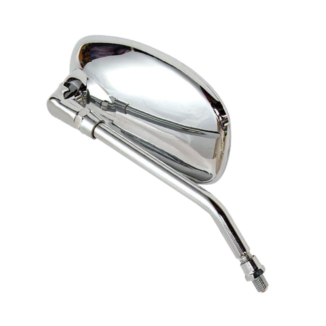 2 PCS Motorcycle Universal Metal Shell Holder Rear VIew Mirror for HJ125