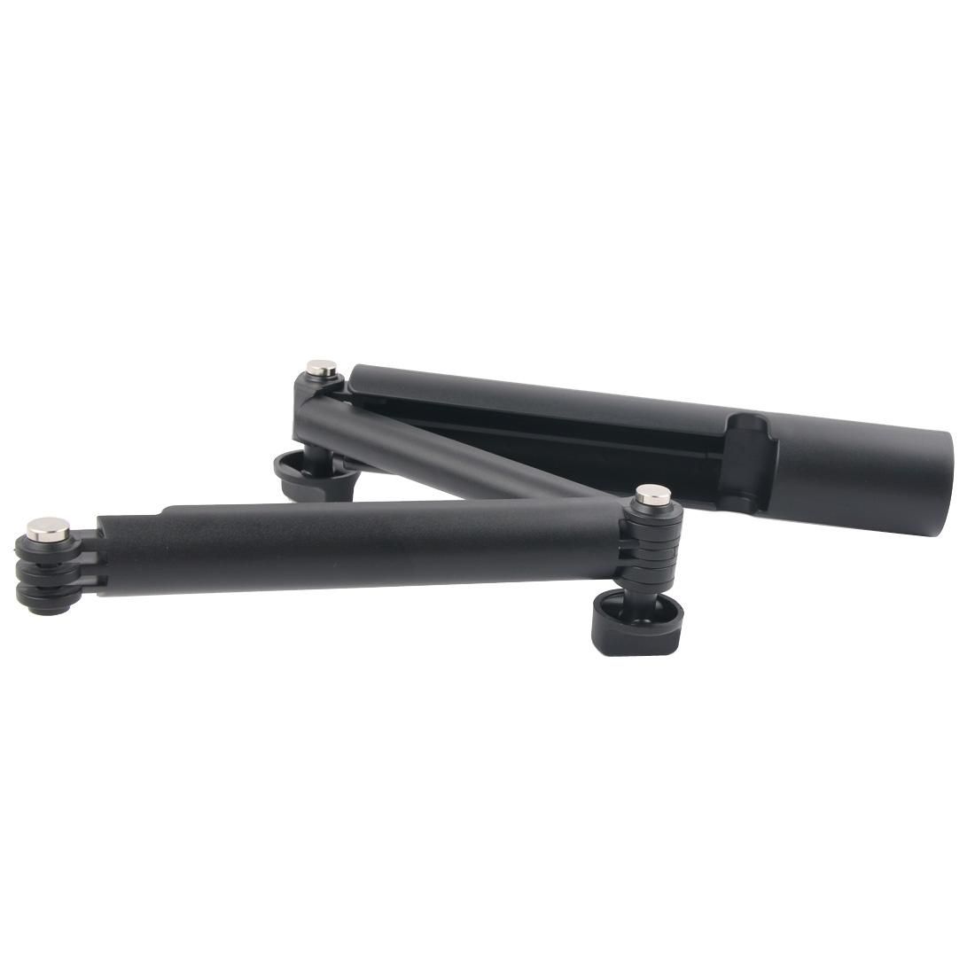 3-Way Monopod + Magic Mount Selfie Stick for GoPro HERO9 Black / HERO8 Black /7 /6 /5 Session /5 /4 Session /4 /3+ /3 /2 /1, Xiaoyi Sport Cameras, Length: 24.5-63cm (Black)