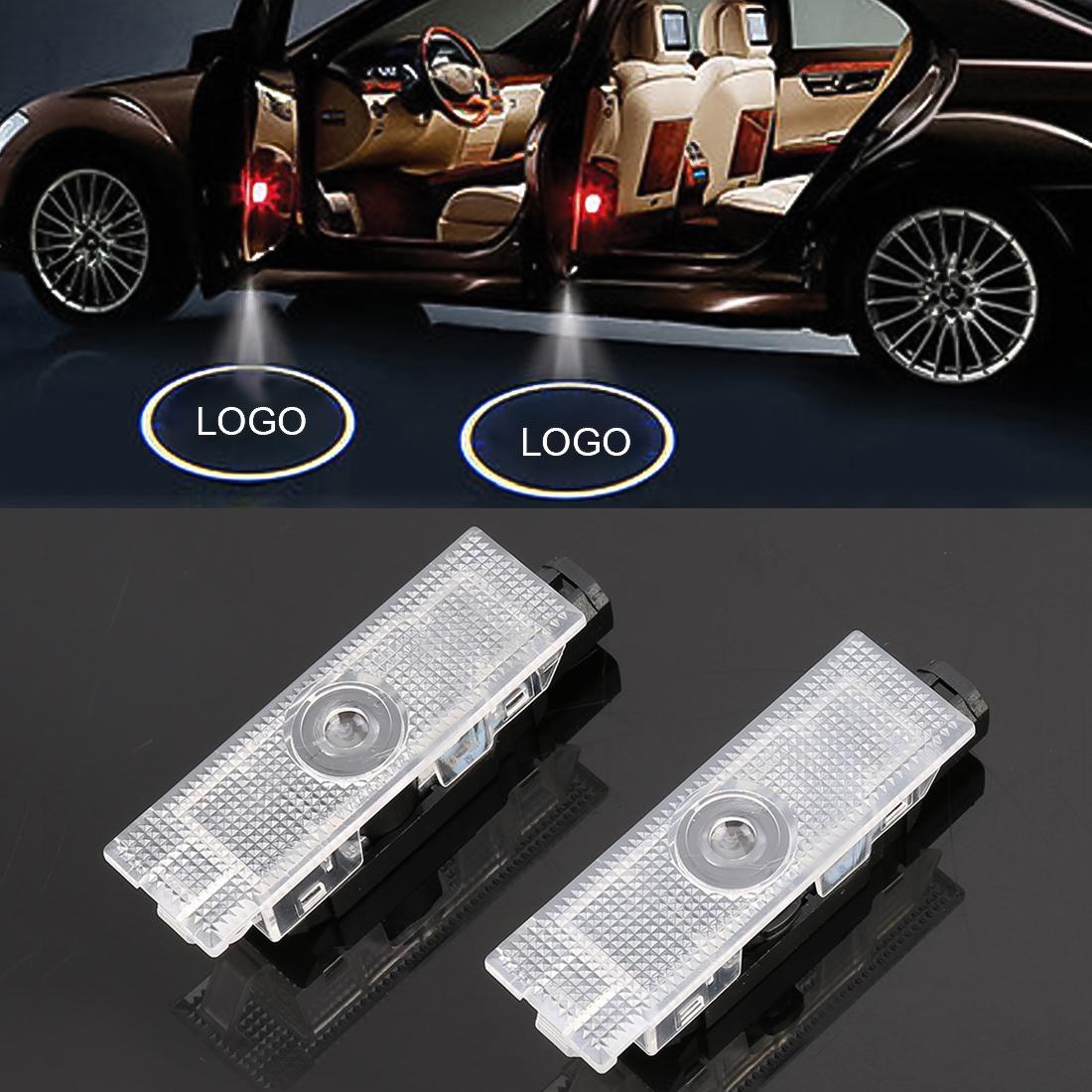 2 PCS DC12V 1.5W Car Door Logo Light Brand Shadow Lights Courtesy Lamp for Alfa Romeo