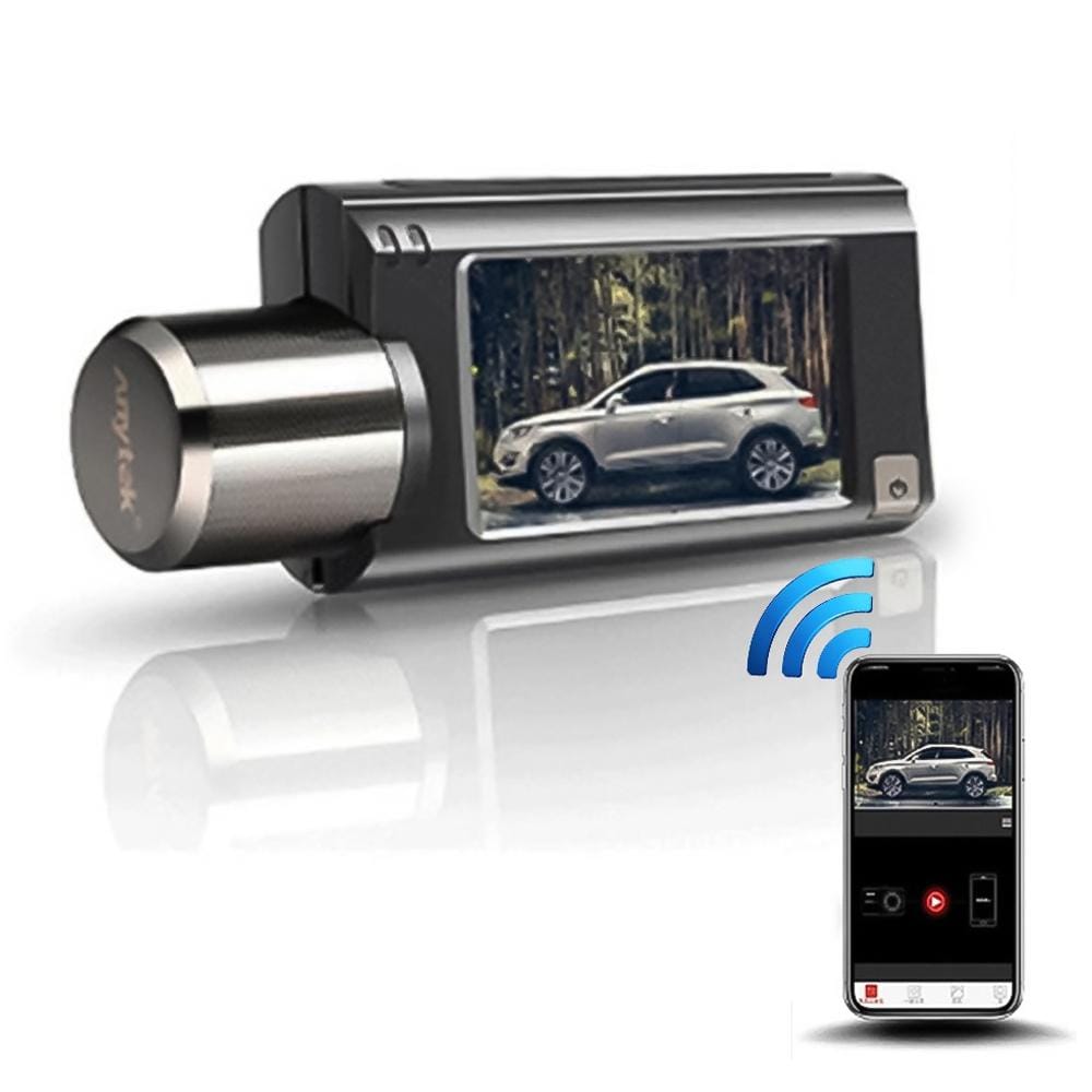 Anytek G100 High-End Car DVR 1080P FHD Camera WiFi Dash Cam Registrar Video Recorder Registrator (Car charger version)