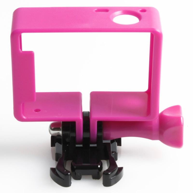 TMC High Quality Tripod Cradle Frame Mount Housing for GoPro HERO4 /3+ /3, HR191 (Magenta)
