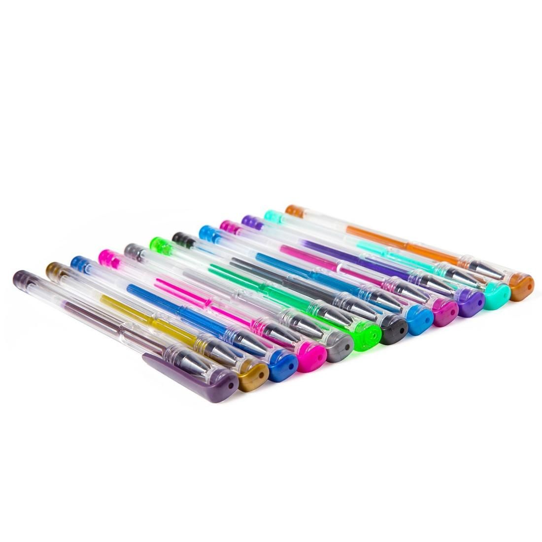 48 Color Flash Color Fluorescent Color Gel Pen Set