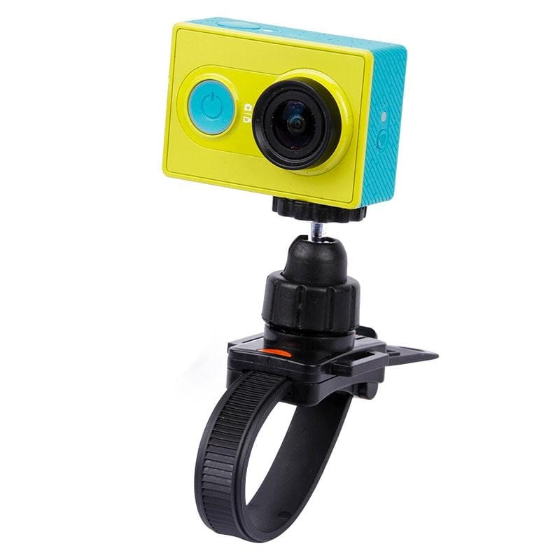 Camera Mount Tripod Holder with Head strap / Helmet Hat for GoPro HERO4 / 3+ / 2 & 1,XiaoMi YI,SJCAM SJ4000 / SJ5000 / SJ6000 / SJ7000 / Kjstar Sport Camera (Black)