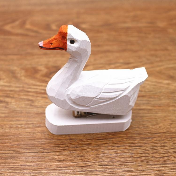 24/6 26/6 Handmade Wood Animal Mini Stapler Paper Office School Smart Home Kit (Style11)