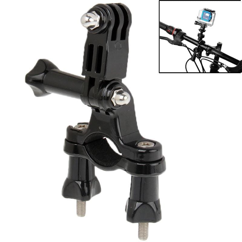 Original Universal Bike Handlebar Seatpost Mount for GoPro  NEW HERO /HERO6   /5 Session /5 /4 Session /4 /3+ /3 /2 /1, Xiaoyi Sport Cameras (Black)