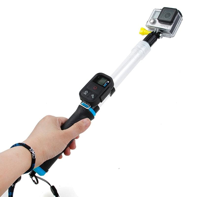 TMC GT3 14-24 inch Floating Extension Pole for GoPro Hero4 / 3+ / 3, SJ4000, Xiaomi Yi Sport Camera (Blue)