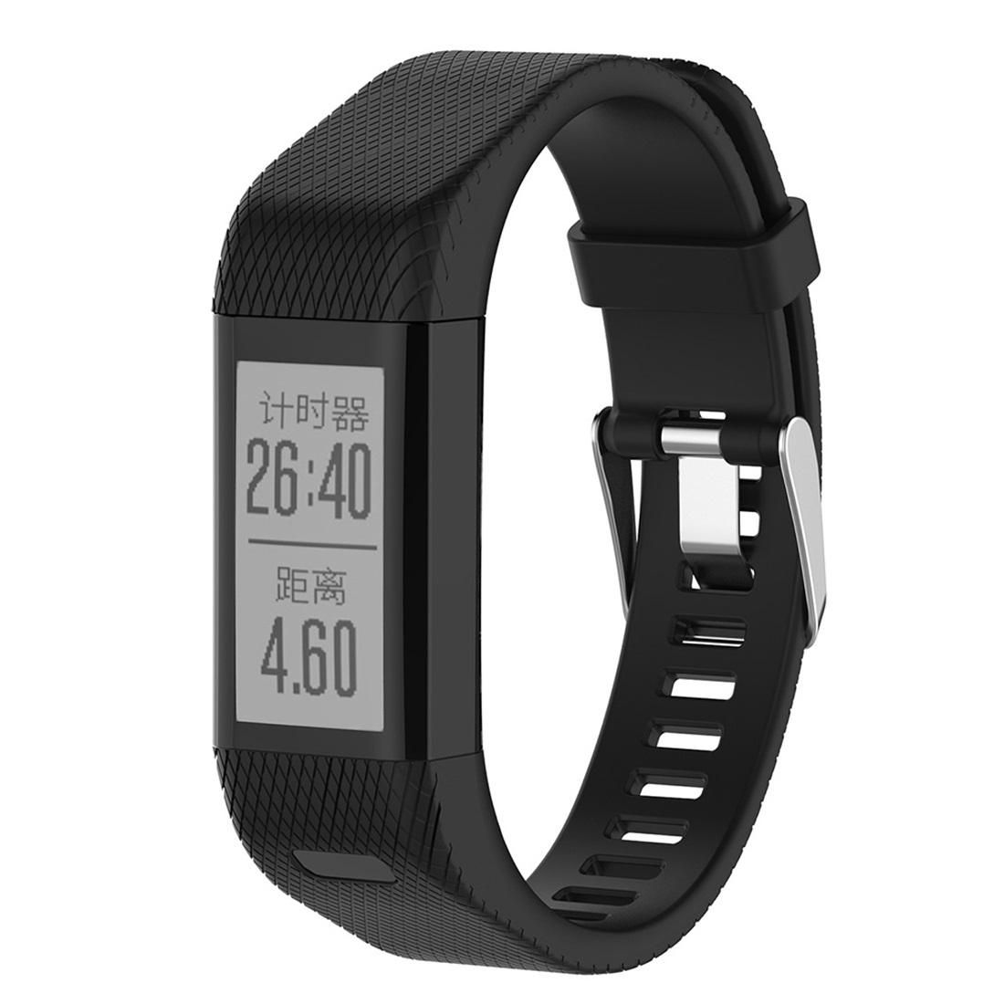 Smart Watch Silicone Wrist Strap Watchband for Garmin Vivosmart HR+ (Mint Green)