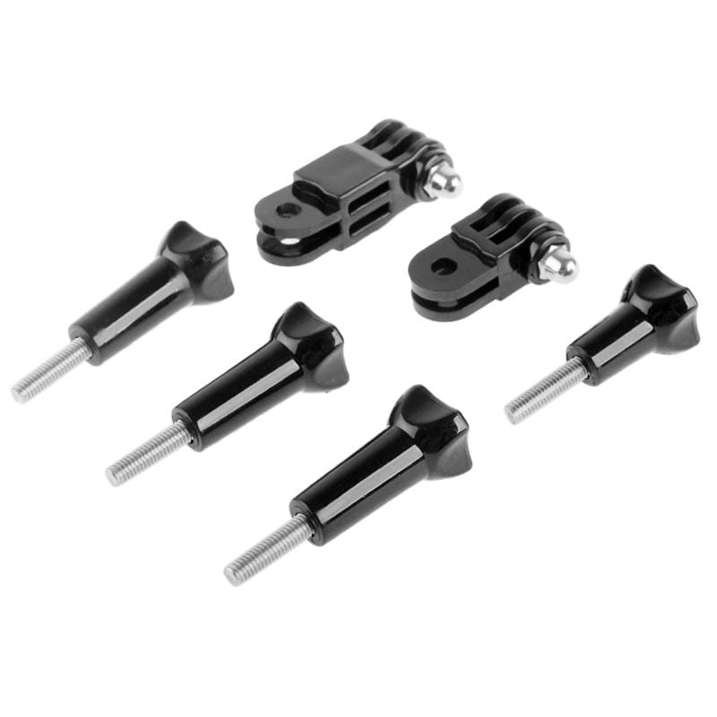 ST-05 Three-way Pivot Arm Assembly Extension & 4 Thumb Knobs for GoPro  NEW HERO /HERO6   /5 /5 Session /4 Session /4 /3+ /3 /2 /1, Xiaoyi and Other Action Cameras (Black)