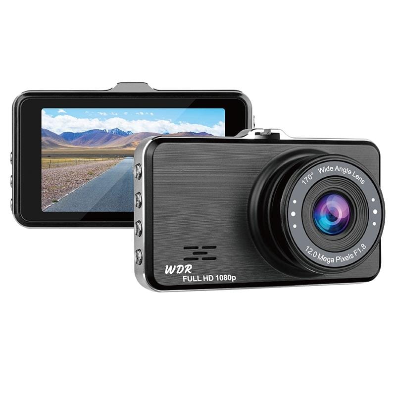 SE021 3 inch 170 Degrees Wide Angle Full HD 1080P Dual Lens Video Car DVR, Support TF Card / Loop Recording / G-sensor