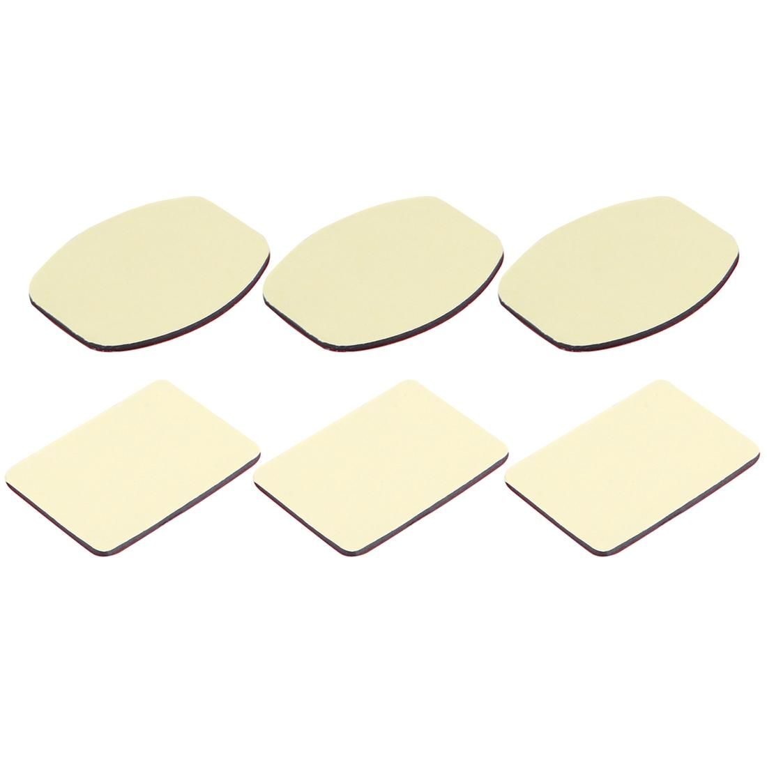 PULUZ 3 Flat VHB Adhesive Pad Stickers + 3 Curved VHB Adhesive Pad Stickers for GoPro HERO6 /5 /5 Session /4 Session /4 /3+ /3 /2 /1, Xiaoyi and Other Action Cameras,