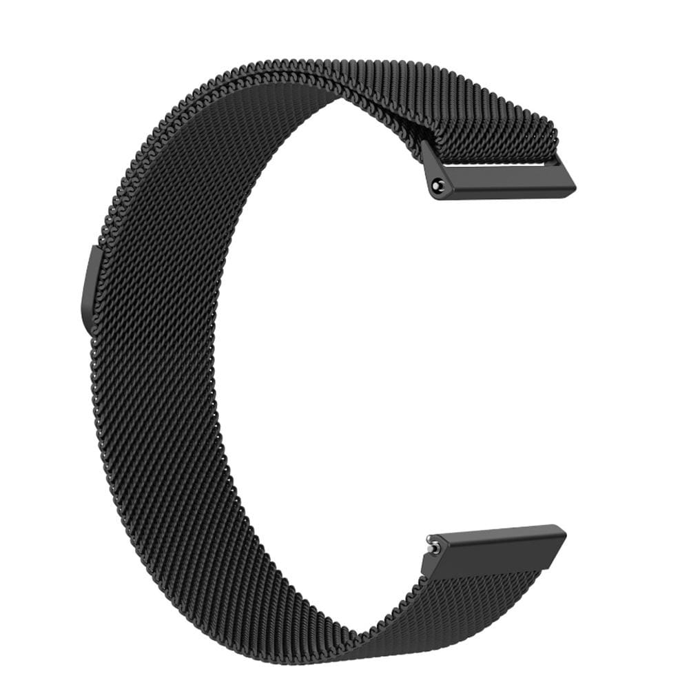 For Fitbit Versa Milanese Replacement Wrist Strap Watchband, Size:S (Purple)