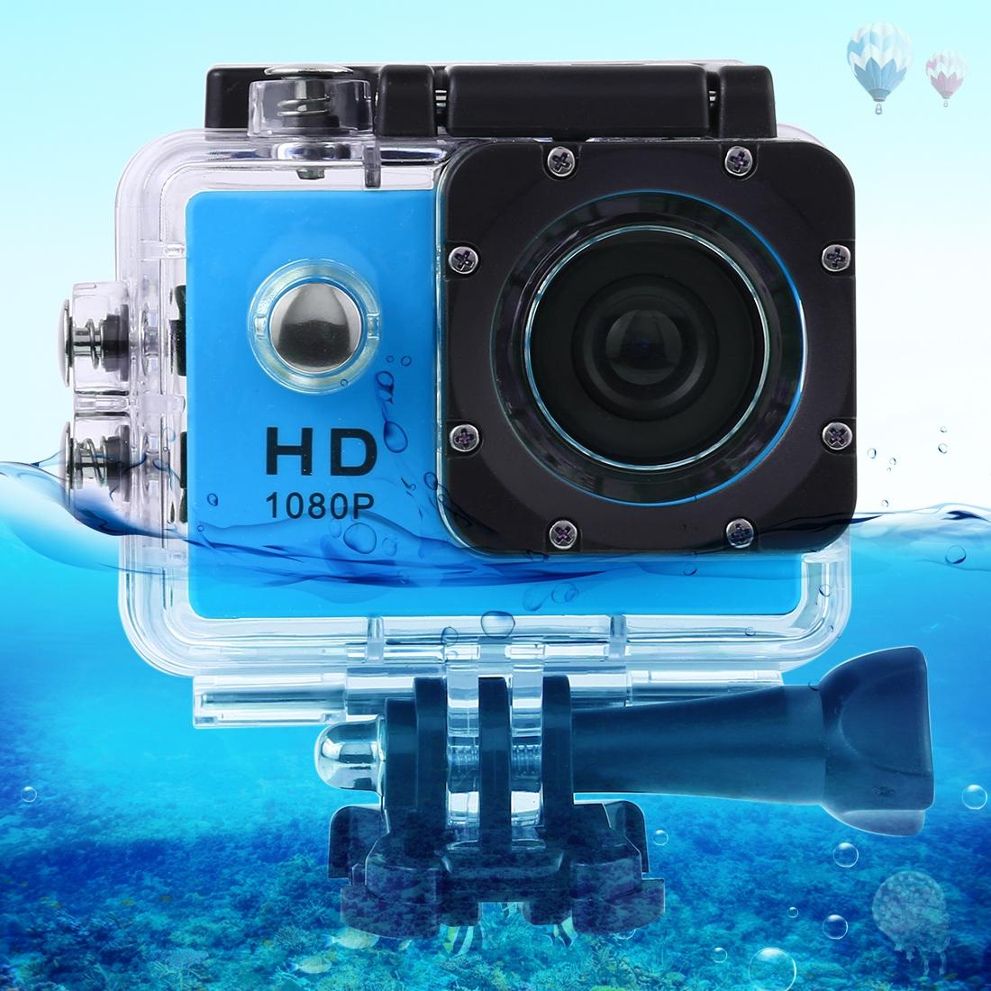SJ4000 Full HD 1080P 1.5 inch LCD Sports Camcorder with Waterproof Case, 12.0 Mega CMOS Sensor, 30m Waterproof (Blue)