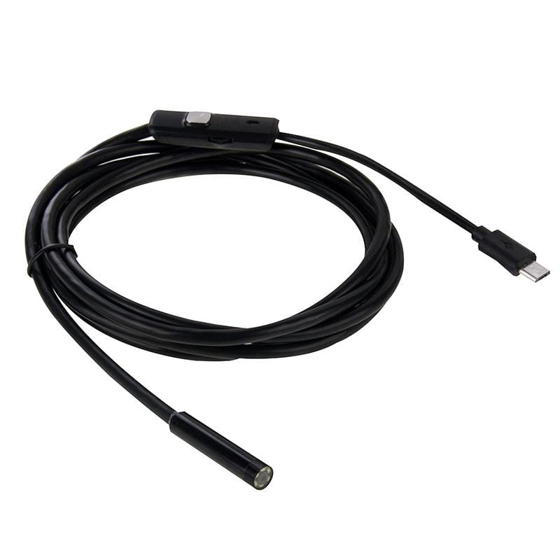 AN97 Waterproof Micro USB Endoscope Snake Tube Inspection Camera for Parts of OTG Function Android Mobile Phone, with 6 LEDs, Lens Diameter:5.5mm (Length: 1m)