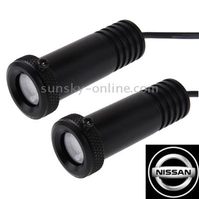Car Door LED Laser Welcome Decorative Light, LED Laser for Nissan Logo
