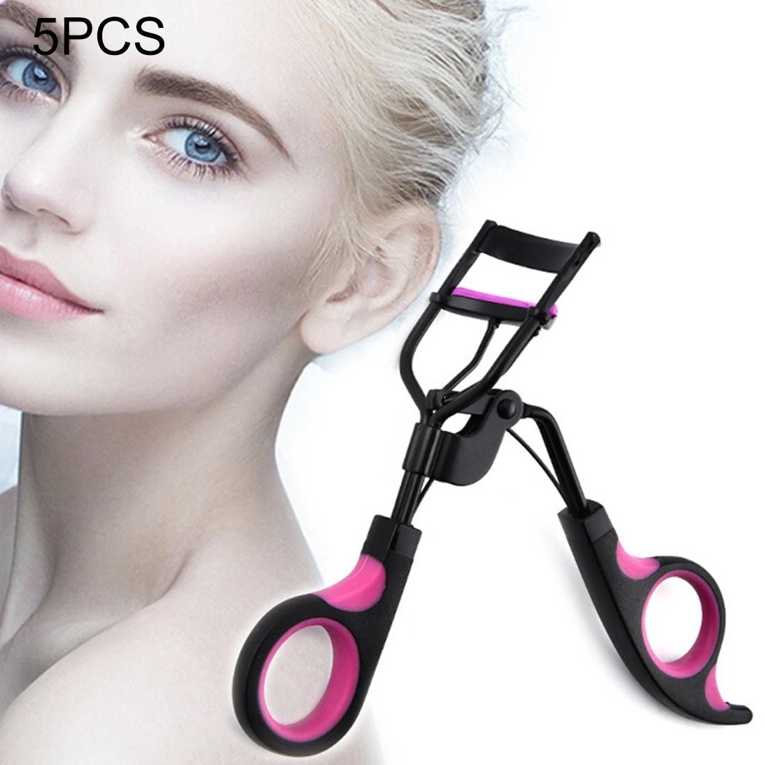5 PCS Two Colors Super Wide-angle Makeup Tools Eyelash Curlers, Random Color Delivery