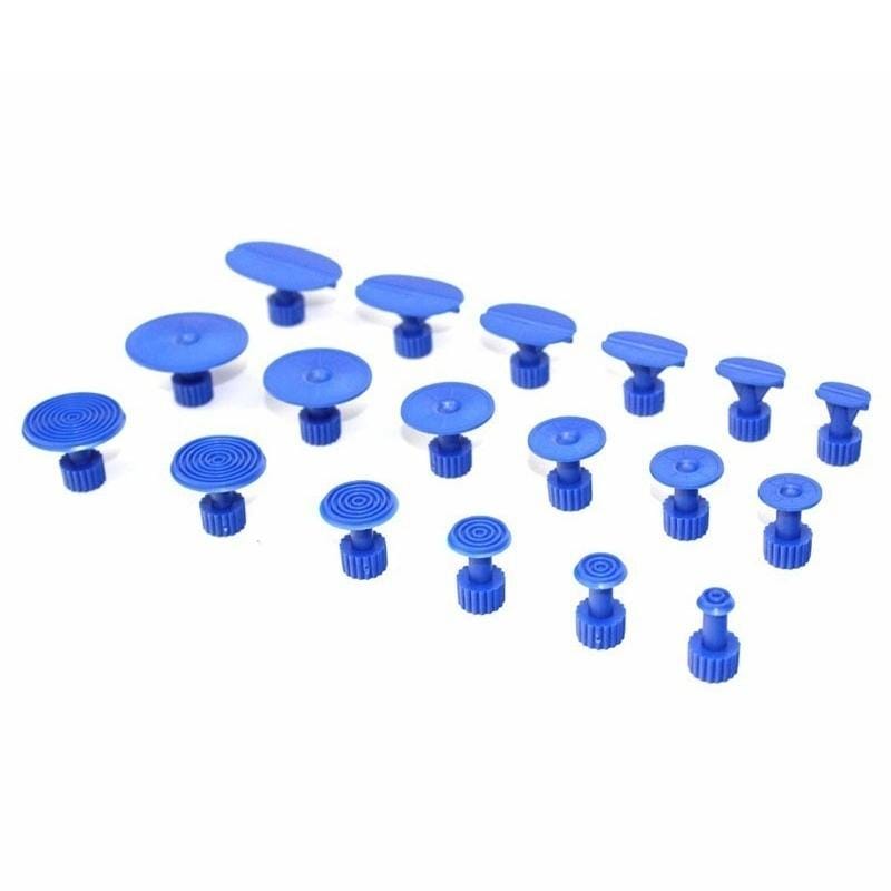 120 PCS Auto PDR Plastic Ding Glue Tabs Paintless Dent Removal Car Repair Tools Kits Glue Puller Sets Tabs PDR Tools