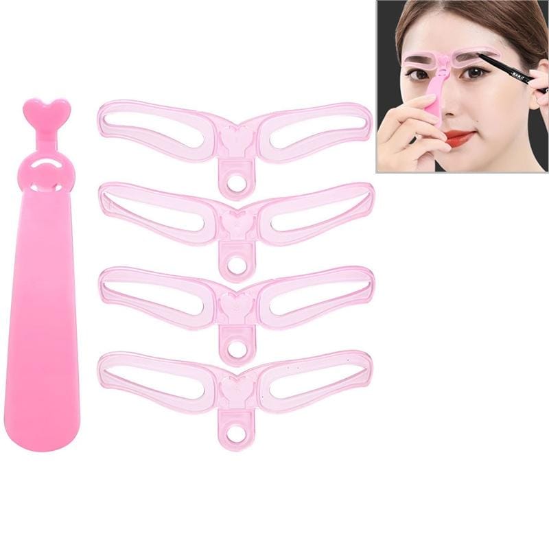 Women Eyebrow Stencil Shape Template Makeup Tool Model