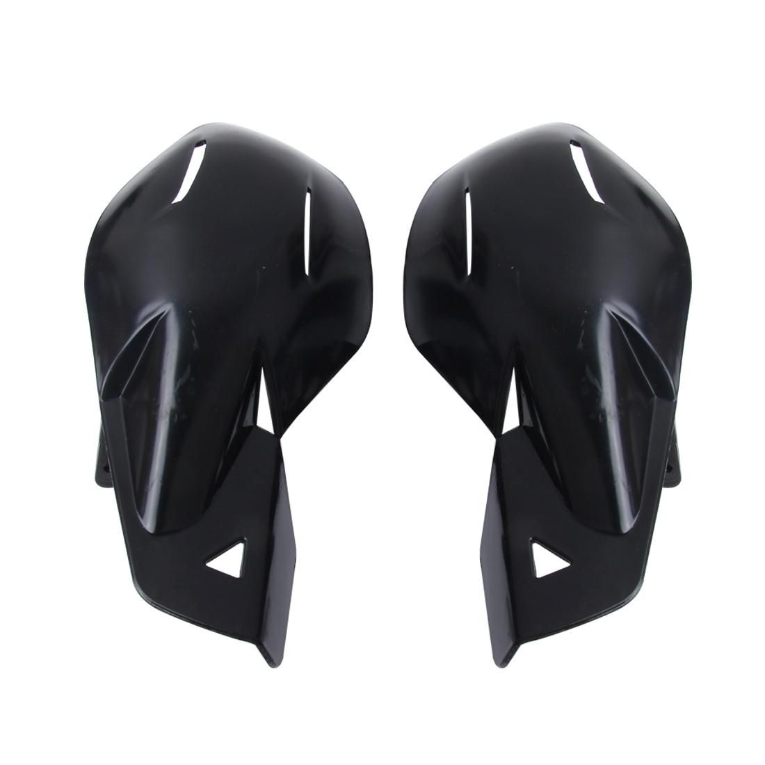 2 PCS Motorcycle Universal ABS Handle Wind-block Handguard (Black)