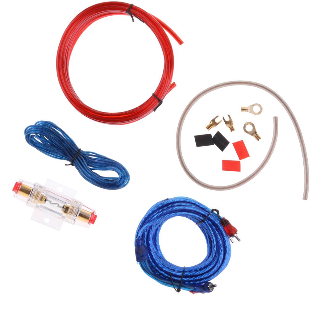 1500W Amplifier Instalation KIT Profesional Car Audio Power Sound Cable Wire