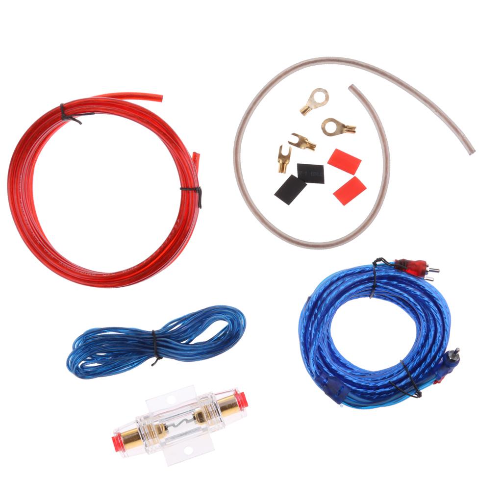 1500W Amplifier Instalation KIT Profesional Car Audio Power Sound Cable Wire