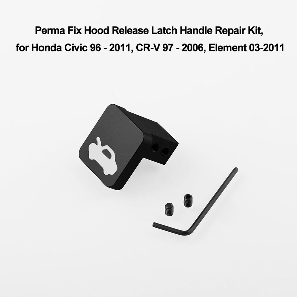 Hood Release Latch Handle Repair Kit for Honda Civic Ridgeline Element CR-V