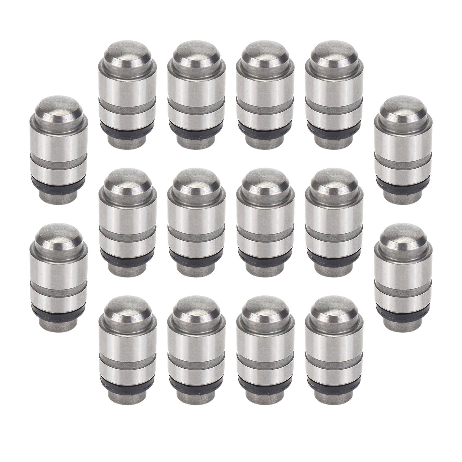 16 PCS Valve Tappets Lifters Kit for Mitsubishi 2.5/3.0/3.5L 2131753 Silver