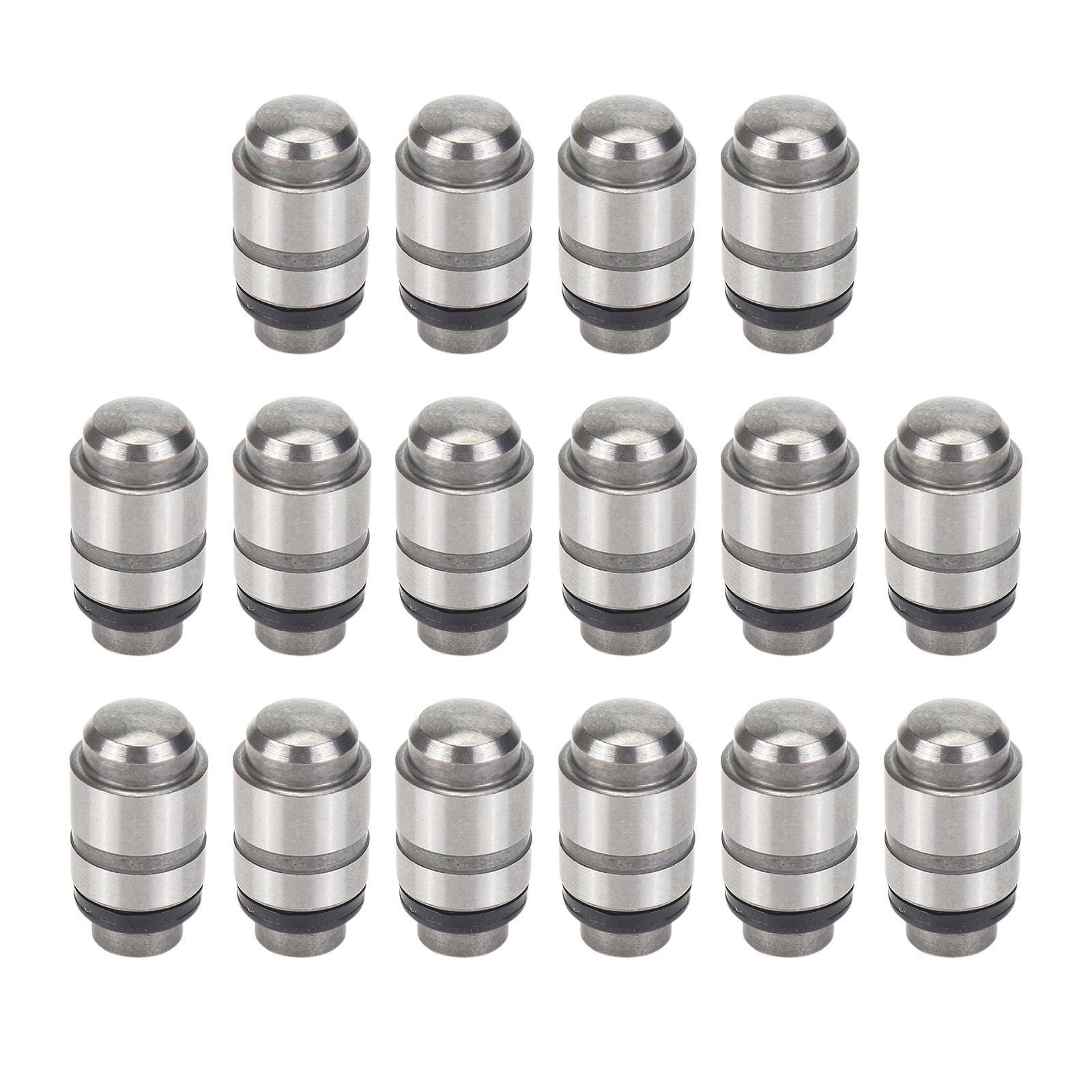 16 PCS Valve Tappets Lifters Kit for Mitsubishi 2.5/3.0/3.5L 2131753 Silver