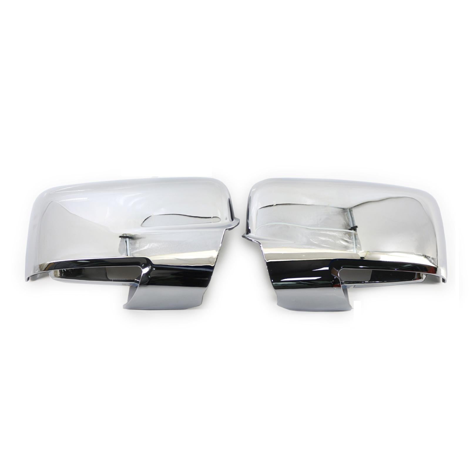 1 Pair Car Mirror Covers Adhesive for RAM 1500 2500 3500 Signal Cut Out