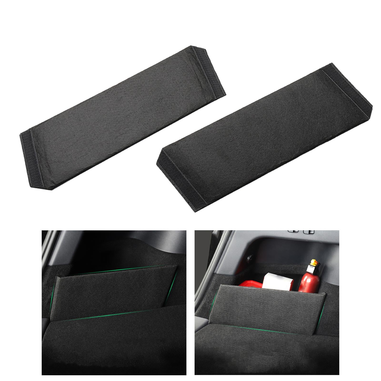 1Pc Tesla Model 3 Rear Trunk Organizer Trunk Stroage Accessories Left