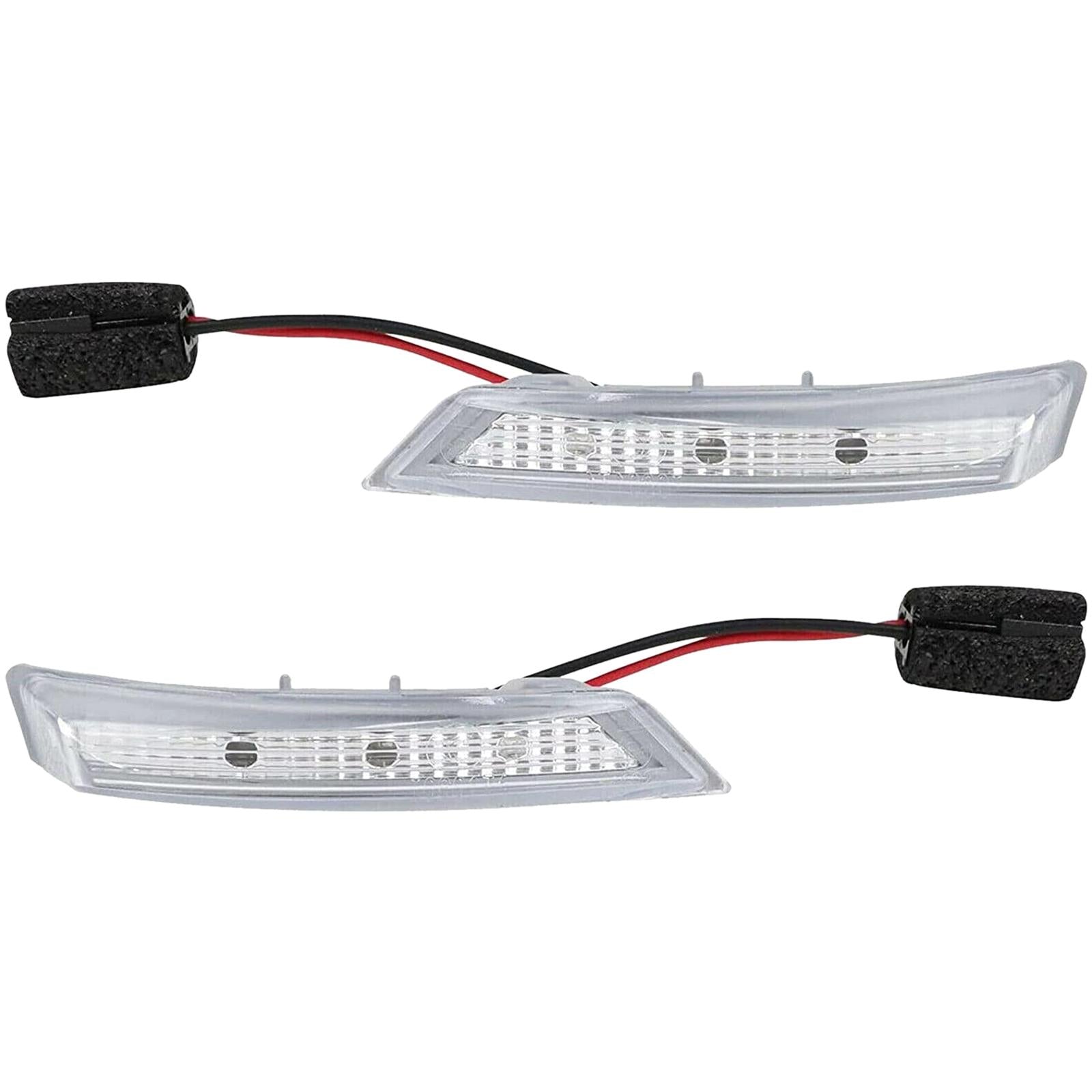 1 Pair Exterior Mirror LED Turn Signal Lights for Grand 2008-2018 68052078AA