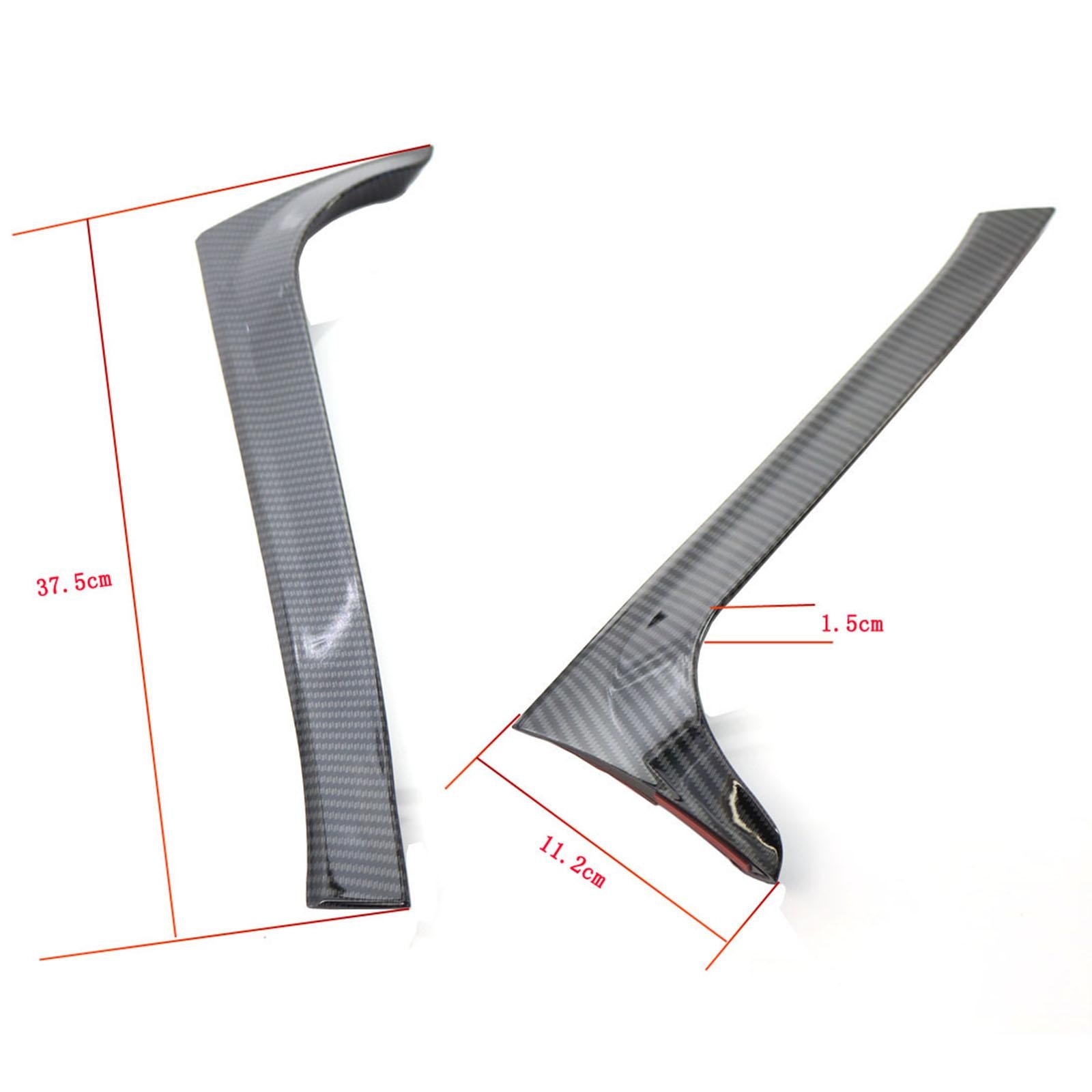 1Pair Rear Window Spoiler for VW Golf 6 MK6 Direct Replaces Durable