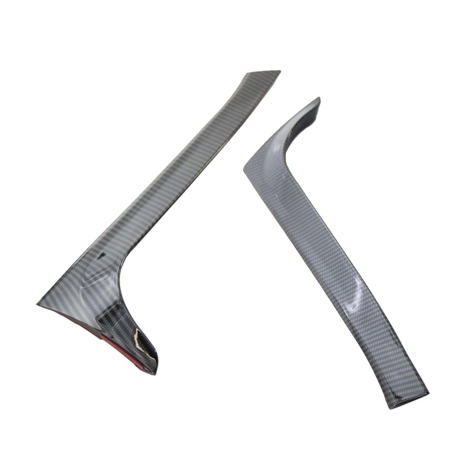 1Pair Rear Window Spoiler for VW Golf 6 MK6 Direct Replaces Durable