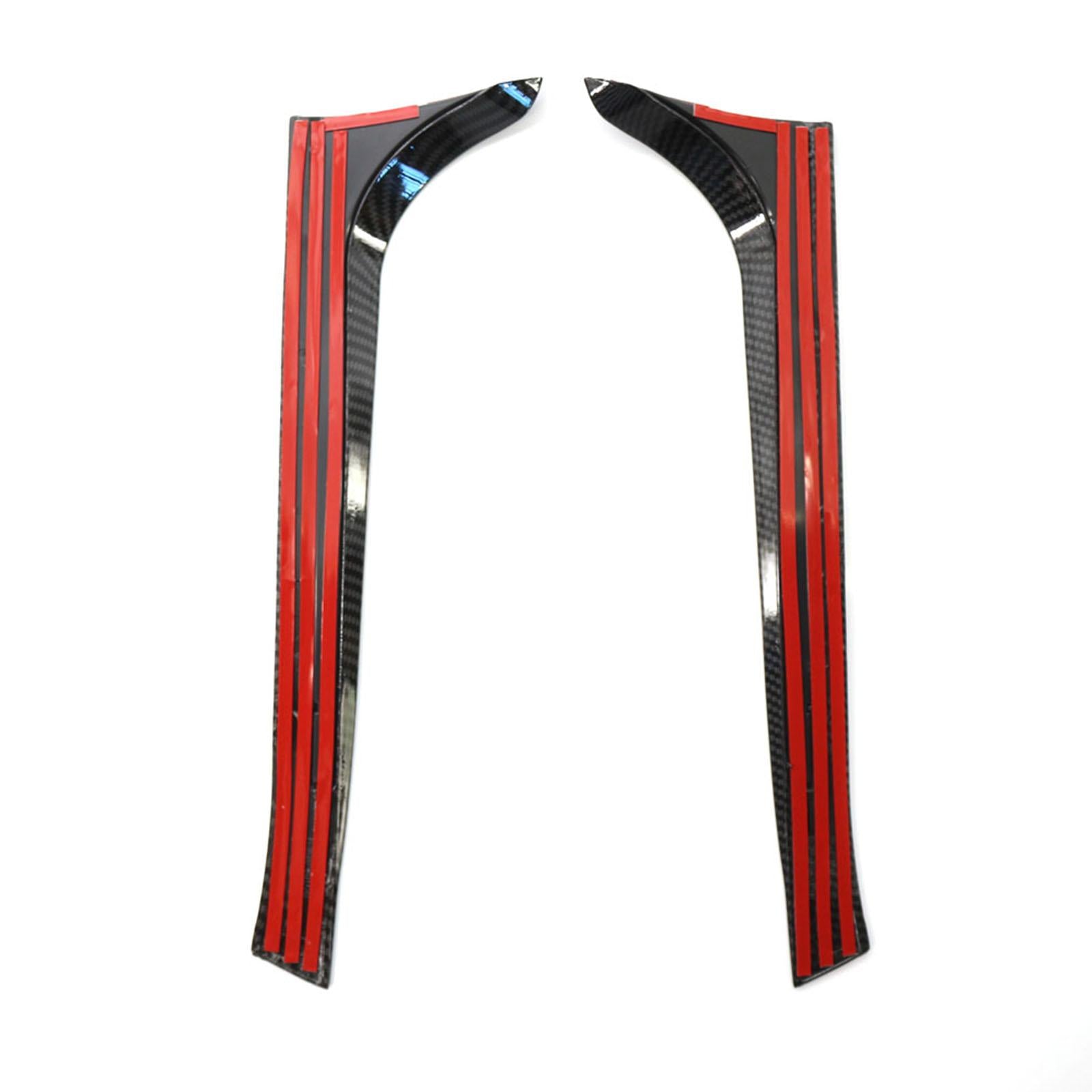 1Pair Rear Window Spoiler for VW Golf 6 MK6 Direct Replaces Durable