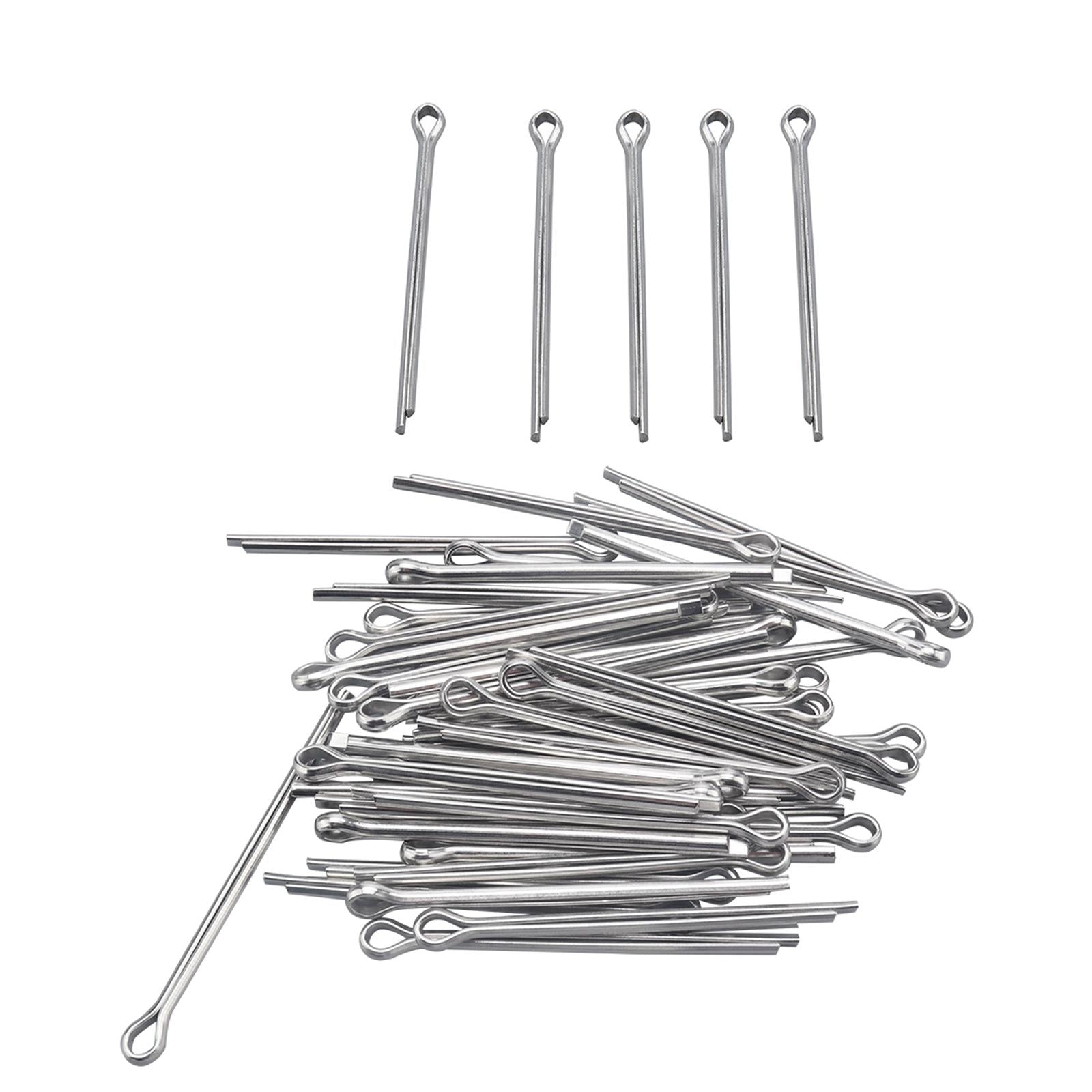 150Pcs Cotter Pin Assortment Kit Fit for Power Equipment Trucks Mechanics