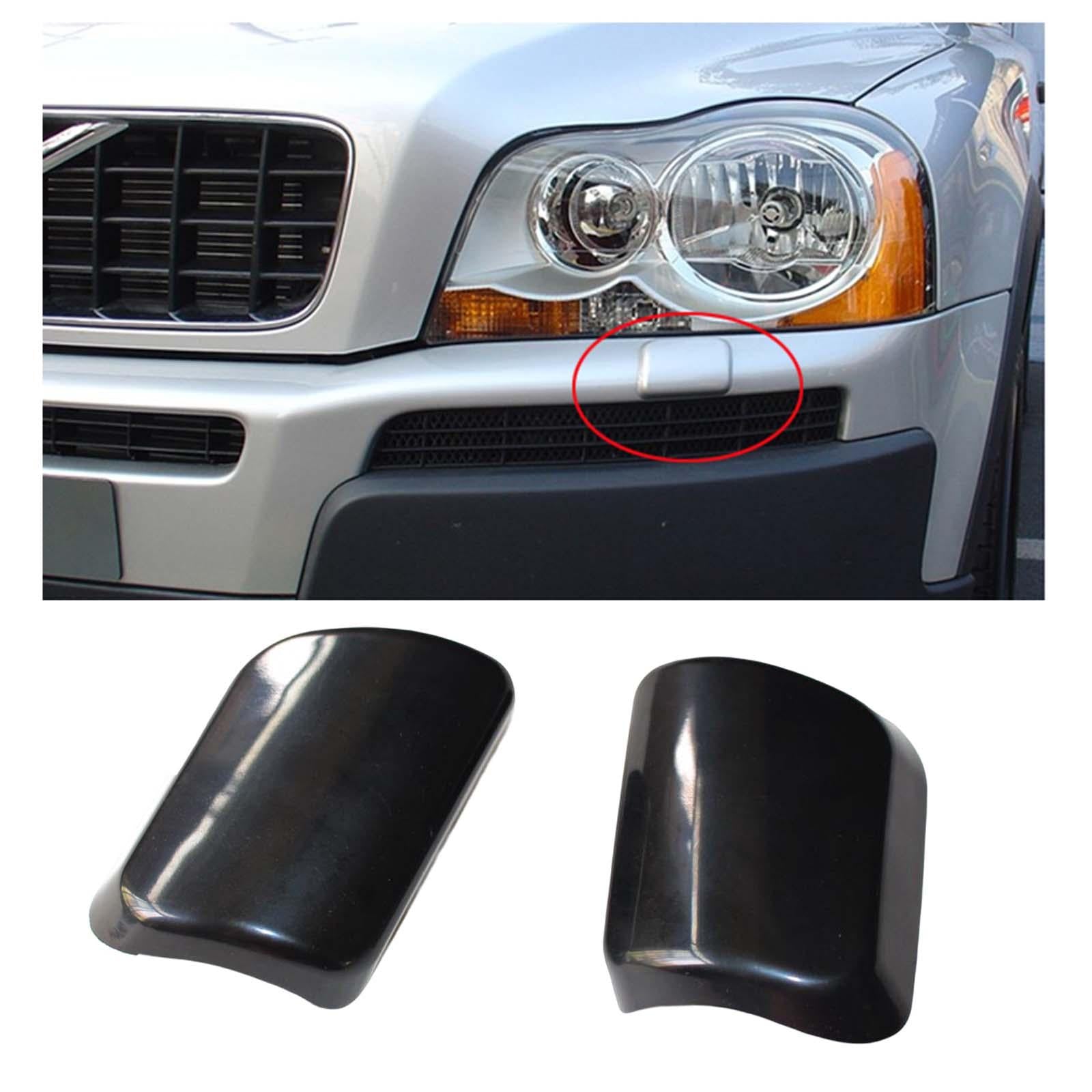 1 Pair Headlight Washer Nozzle Covers for Volvo XC90 03-06 30698208 30698209