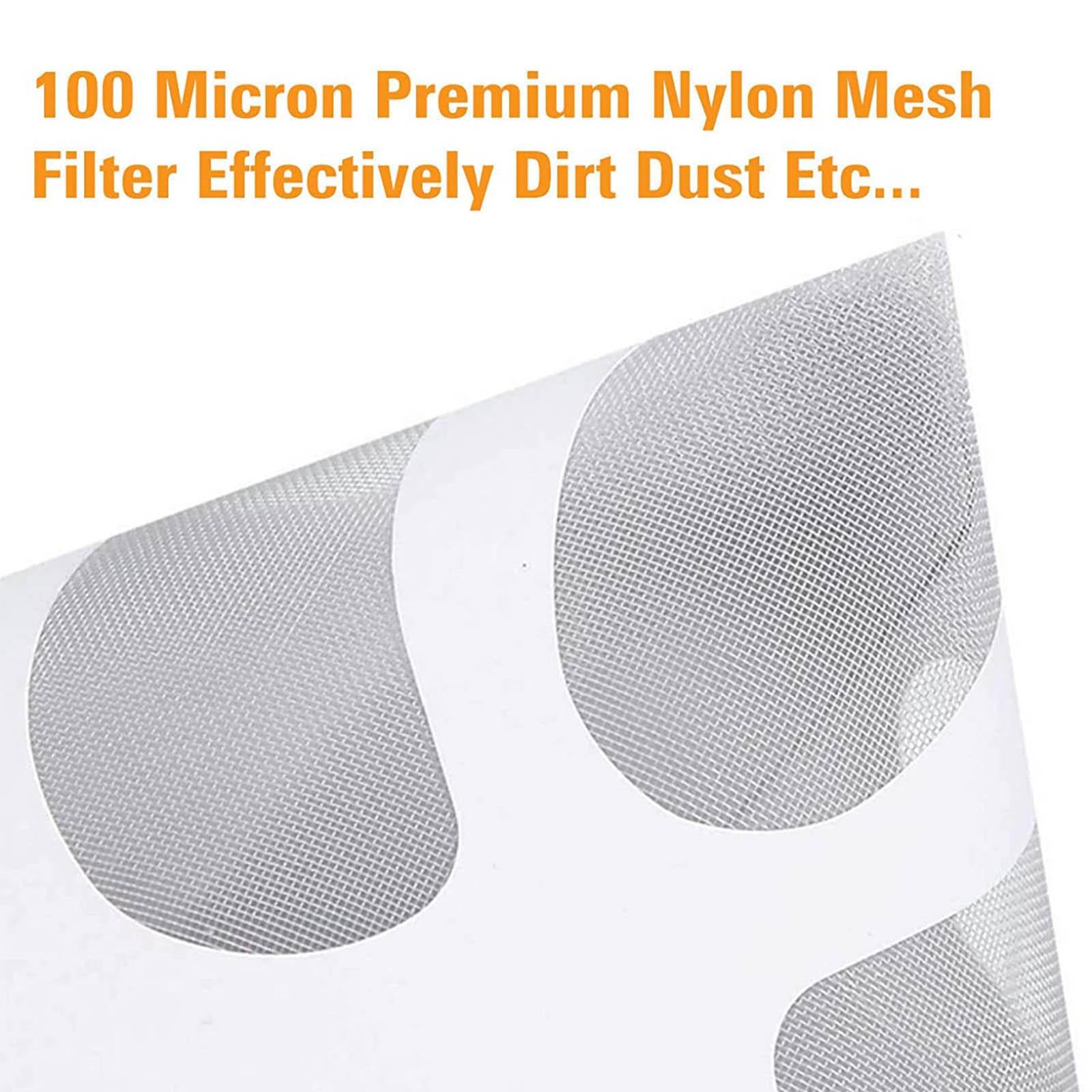 200 Pieces Paint Cone Paint Strainers and 1x Silicone Funnel for Home