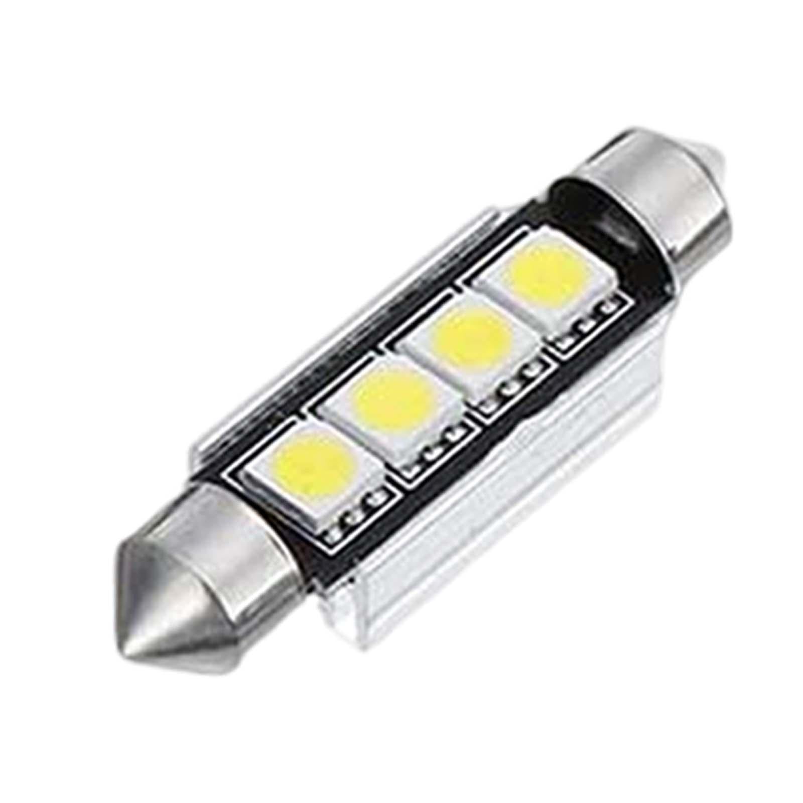 17x LED SMD Bulb Kit 6000K for Car Interior Easy Installation Accessory