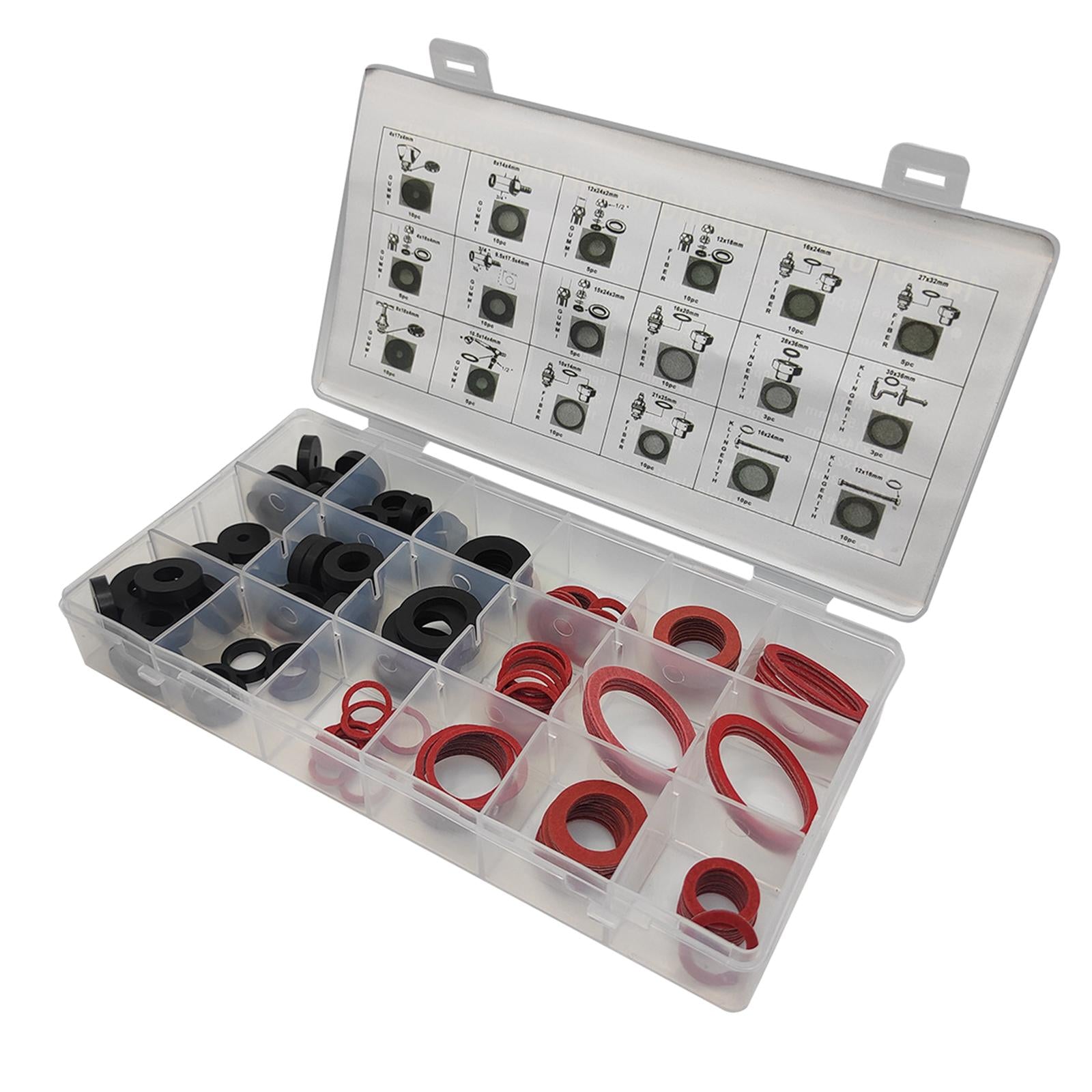 141x Rubber Sealing Washer Kit for Professional Plumbing Water Hose