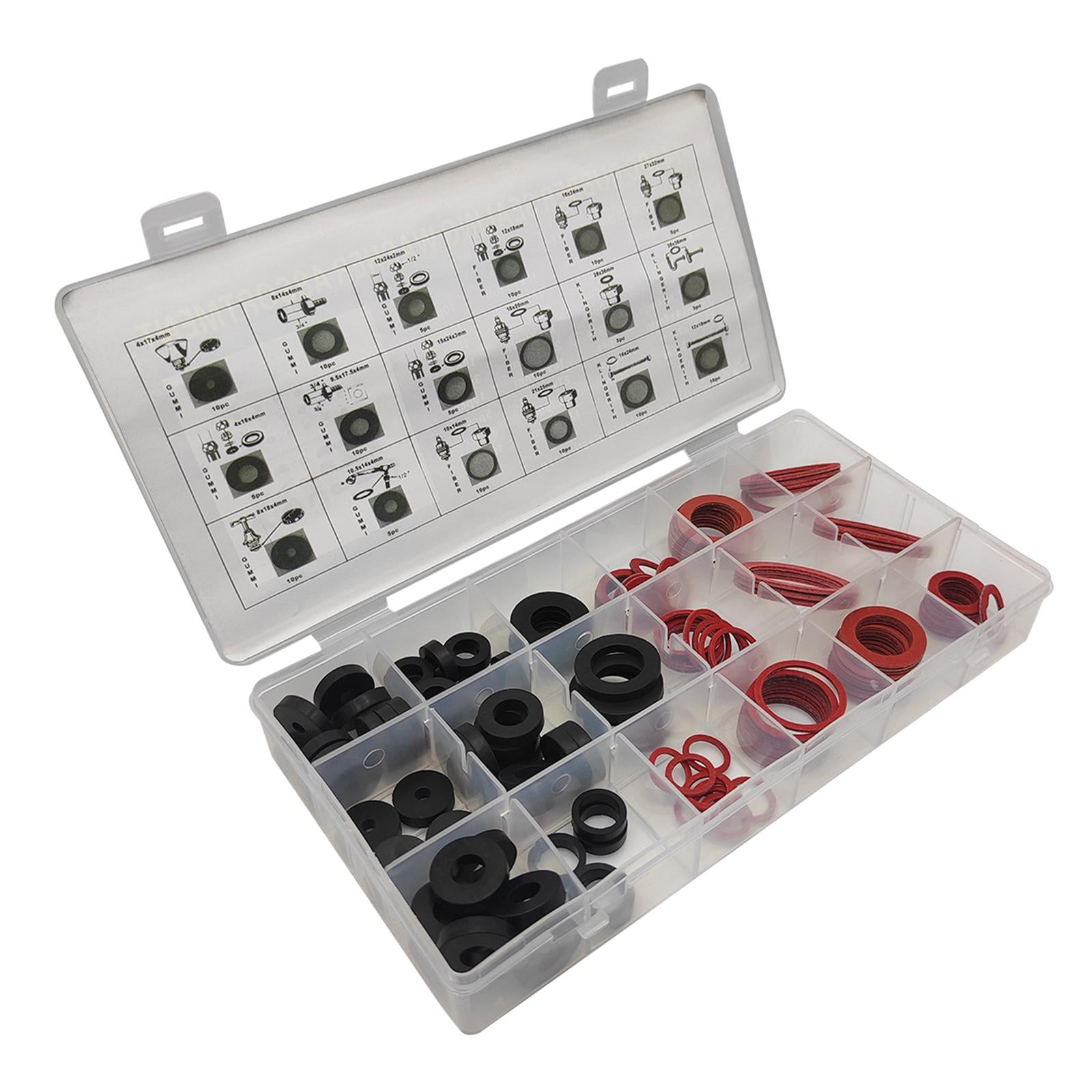 141x Rubber Sealing Washer Kit for Professional Plumbing Water Hose