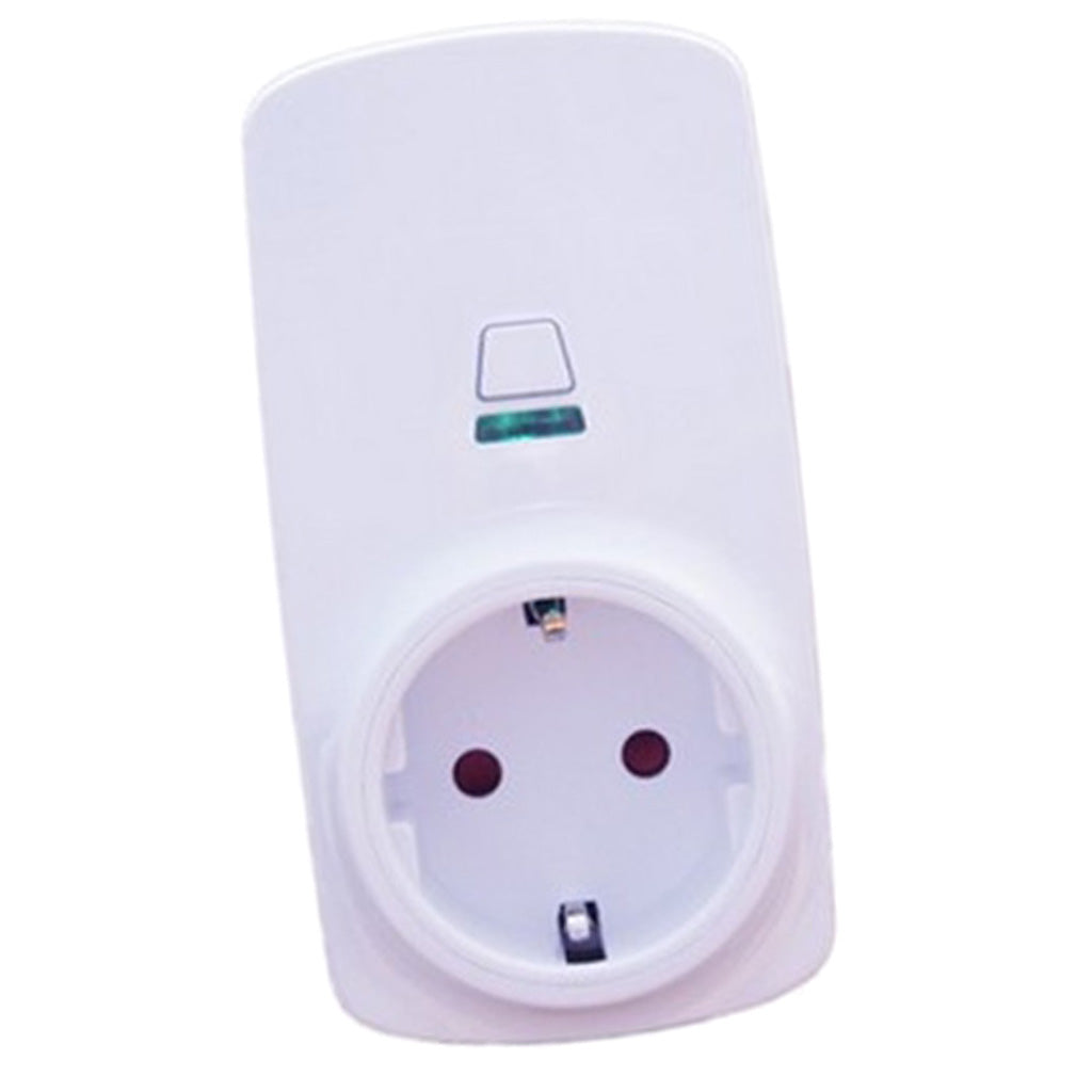 16A Wifi Smart EU Plug Power Socket Outlet APP Control For Google Home